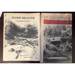 Flood Disaster Yancey County North Carolina NC November 6, 1977 Paperback w/News
